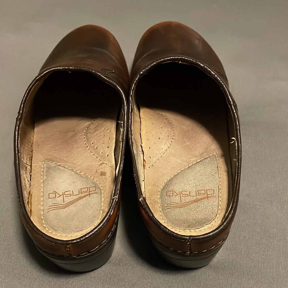 Dansko Leather Clogs - Picture 3 of 9
